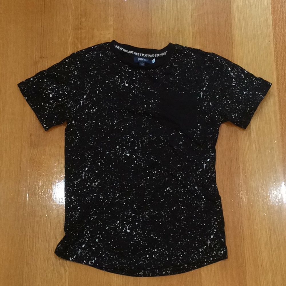 Univibe - Black Boys T-Shirt - Size L